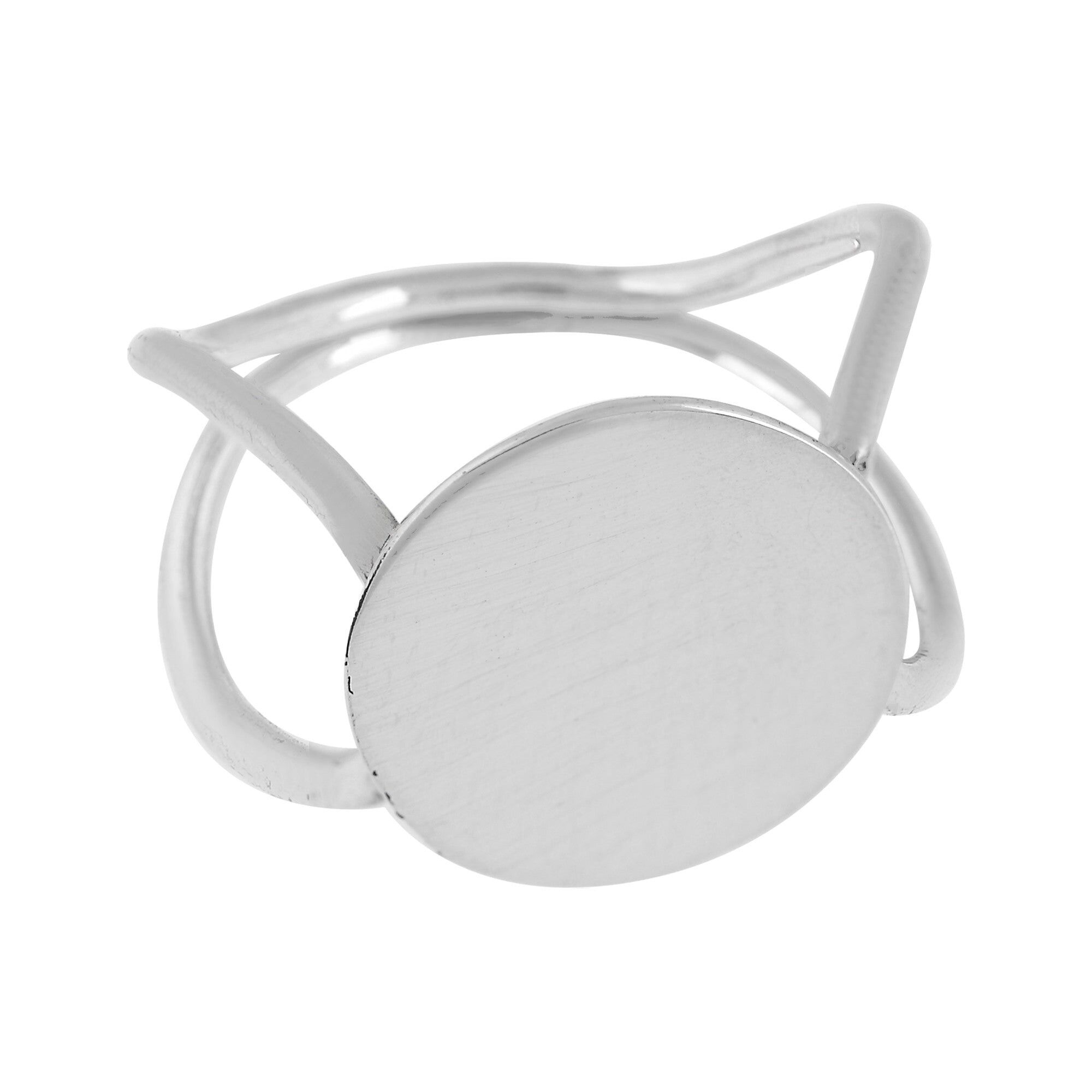 Anello in argento "Miluz" design in argento sterling