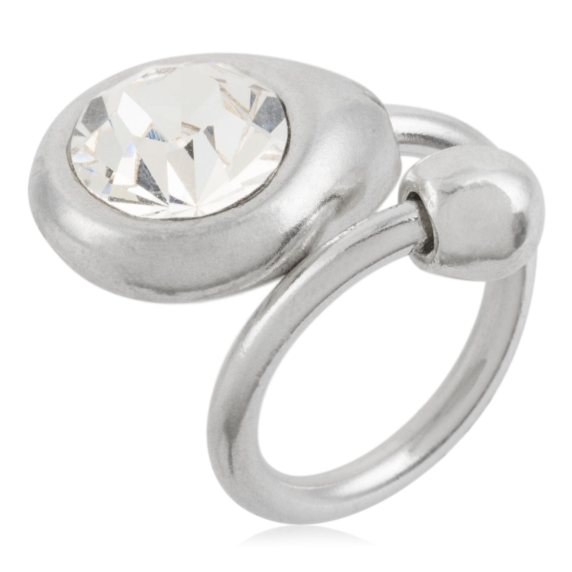 Anello-Cristallo Swarovski argento 925 placcato