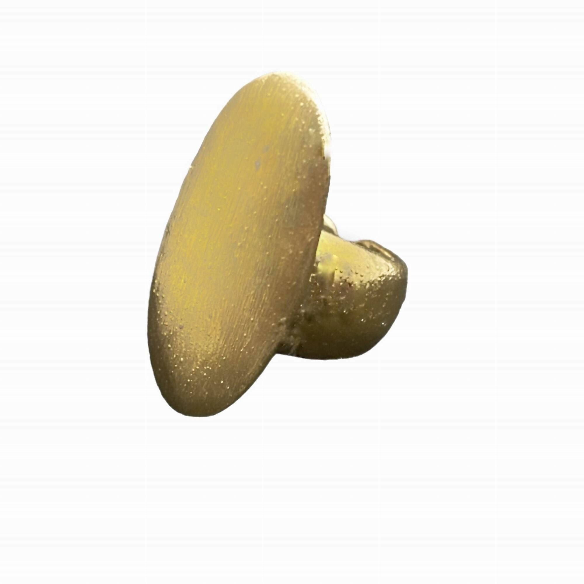 Vergoldeter Plattenring