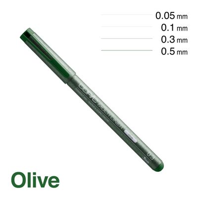 Penna fineliner colorata COPIC Multiliner - Oliva 0.5mm, Per arte e artigianato, Colorazione, Grafica, Evidenziatore, Design, Anime, Professionale e principianti, Materiali artistici e libri da colorare