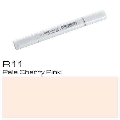 COPIC Sketch Coloured Marker Pen - (R-11) Pale Cherry Pink, For Art & Crafts, Colouring, Graphics, Highlighter, Design, Anime, Professional & Beginners, Art Supplies & Colouring Books