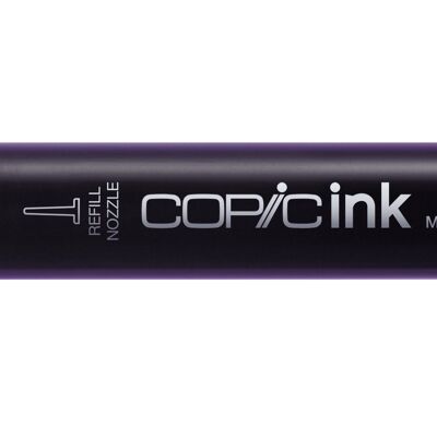 Recharge d'encre COPIC pour marqueurs de couleur (FV-2) Violet terne fluorescent, pour loisirs créatifs, coloriage, graphisme, surligneurs, design, dessins animés, professionnels et débutants, fournitures d'art et livres de coloriage