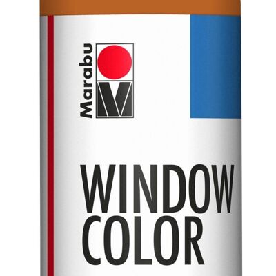 Peinture pour vitres Marabu Fun And Fancy, marron clair, 80 ml