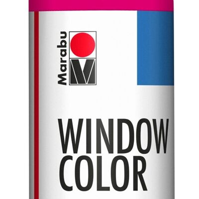 Peinture pour vitres Marabu Fun And Fancy, framboise, 80 ml