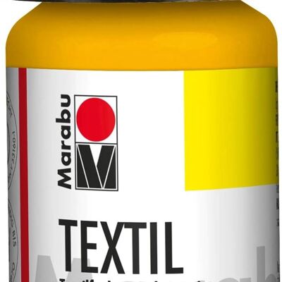 Marabu Textil Fabric Paint, Medium Yellow, 15ml