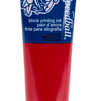 Tinta en bloque soluble en agua Speedball, magenta de proceso, 5 oz