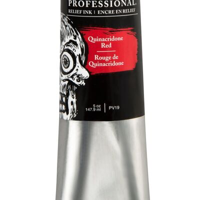 Inchiostro Speedball Professional Relief, rosso chinacridone, 5 oz