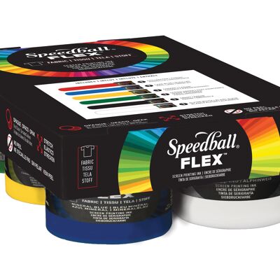 Encre textile pour sérigraphie Speedball, multicolore, 113 g
