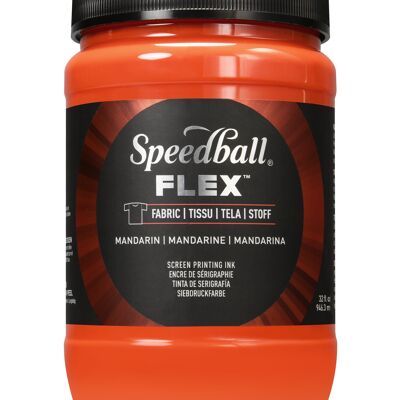 Speedball Flex Siebdruck-Stofftinte, Mandarin, 32 oz