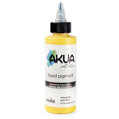 Pigment liquide Speedball Akua, jaune Hansa, 113 g