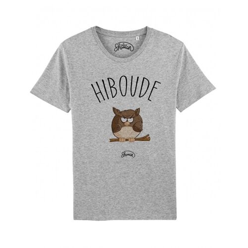 HIBOUDE - Tee-shirt Gris chiné