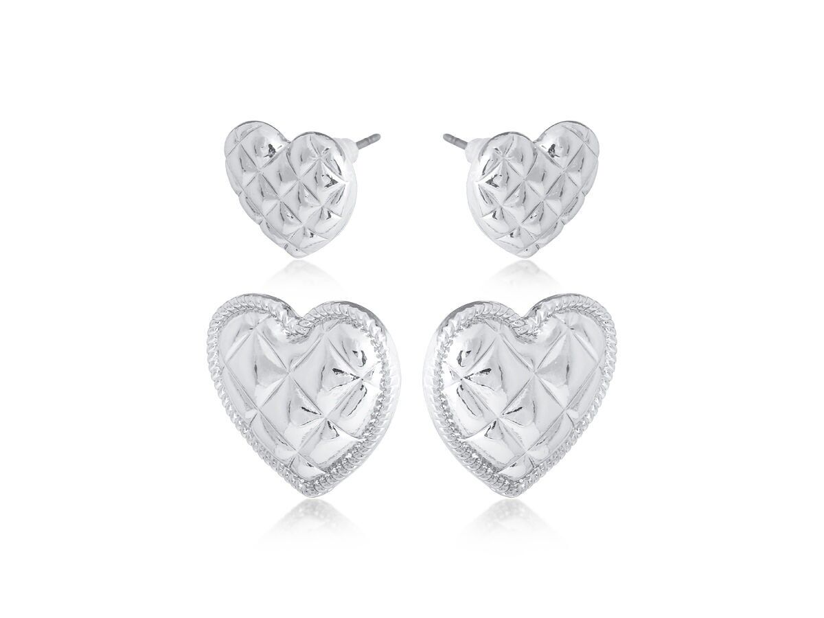 3108 MARGOT HEART LOT DE BOUCLES D'OREILLES
