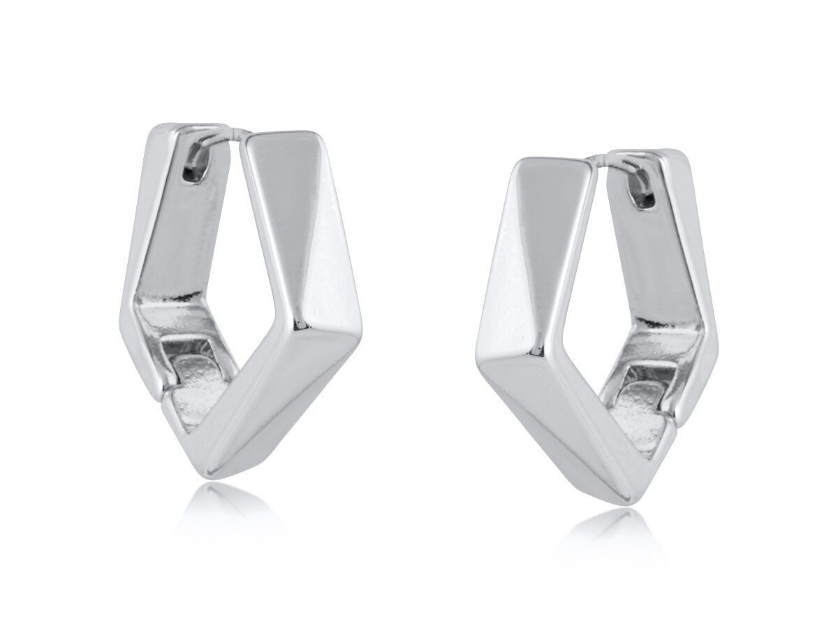 3091 BOUCLES D'OREILLES HEXAGONALES EN ARBRES DE CHAT