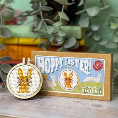 ‘Buona Pasqua!Kit punto croce Mini Matchbox