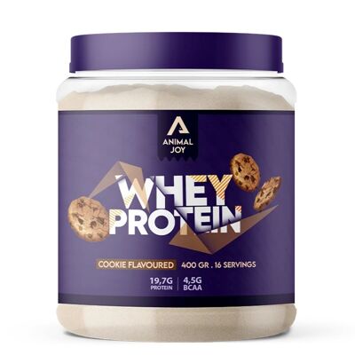 Animal Joy Whey Protein Cookie Flavored 400 Gr / 16 Serving
