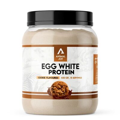 Animal Joy Egg White Protein Cookie Flavored 450 Gr / 15 Serving