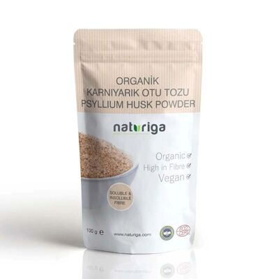 Naturiga Organic Psyllium Husk Powder (100 Gr)