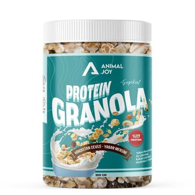 Granola proteica Animal Joy Cocco-Mirtillo 350 Gr