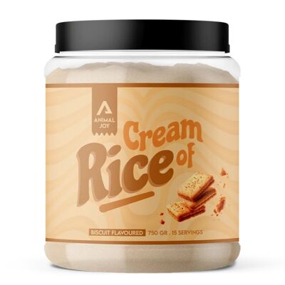 Animal Joy Cream Of Rice Biscuit Flavored 750 Gr / 15 Serving