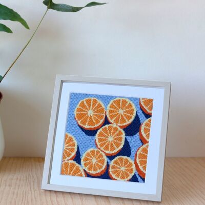 Kit de broderie Agrumes