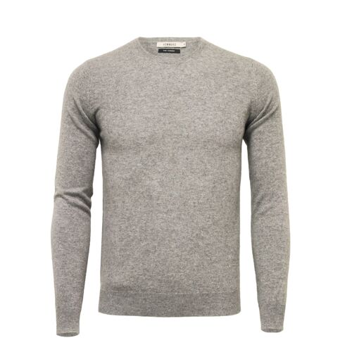 Crewneck Cashmere Silver Grey