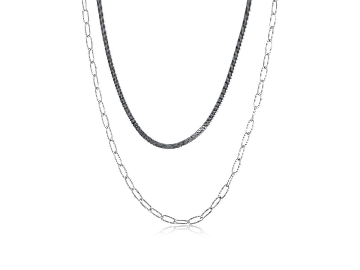 3071 CARA COLLIER CHAÎNE À DEUX COUCHES