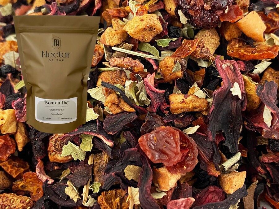 Infuso di frutta - Frutti rossi - Confezione da 100 g