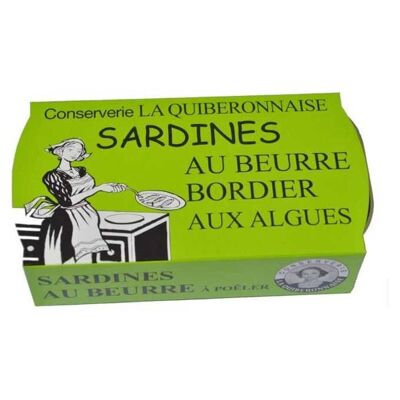 Sardinas en mantequilla de algas para freír 115 g