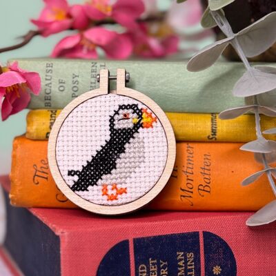 ´¡Te amo muchísimo!' Kit de punto de cruz Mini Matchbox