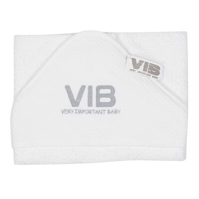 Hooded Towel VIB White
