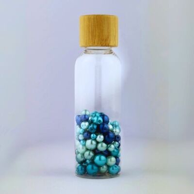 🌈 Botella sensorial “Perlas Encantadas”