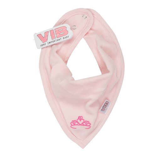 Bandana Bib Pink Tiara