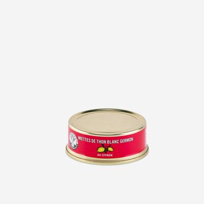 Albacore tuna flakes in extra virgin olive oil and lemon 80g