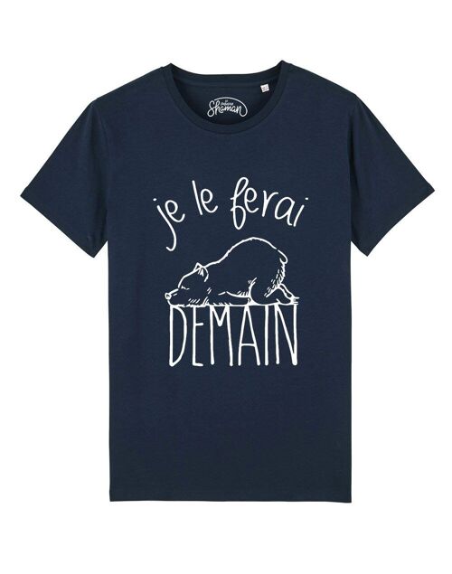 TSHIRT NAVY HOMME JE LE FERAI DEMAIN