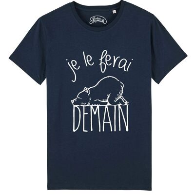 TSHIRT NAVY HOMME JE LE FERAI DEMAIN