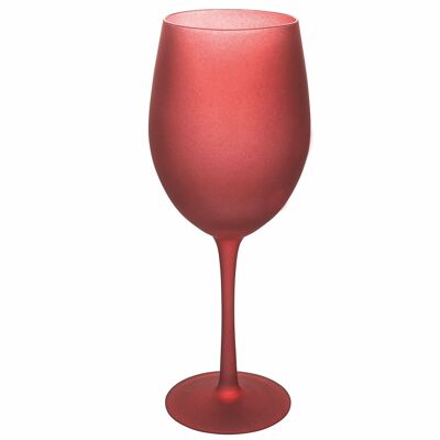 Lot de 6 verres en verre dépoli de 650 ml, Happy Hour