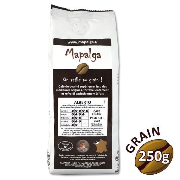 Café grain ALBERTO 250g - MAPALGA