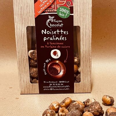 Bombones de avellana ecológicos 95 g balloin