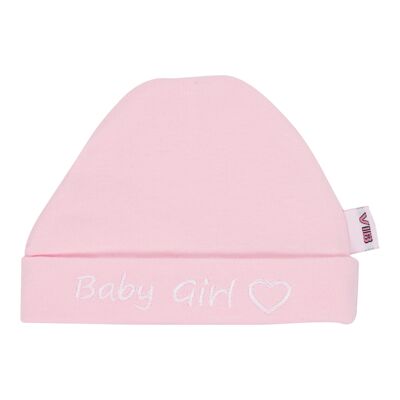 Bonnet Rond Bébé Fille Rose