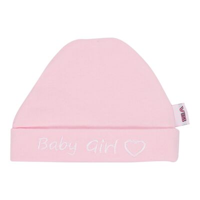 Hat Round Baby Girl Pink