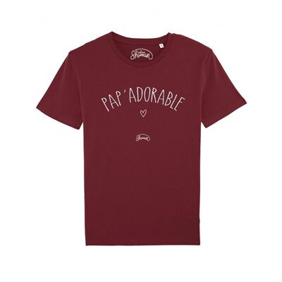 PAP'ADORABLE - Bordeaux T-Shirt