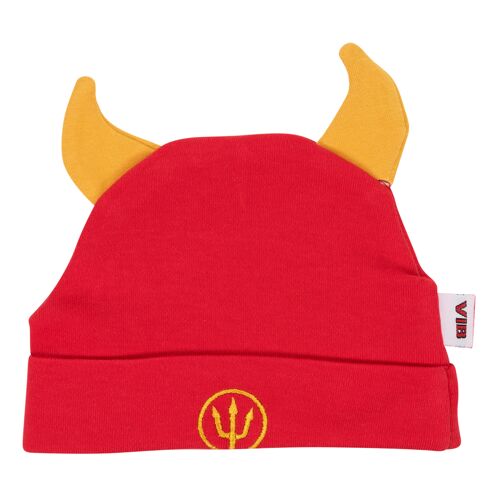 Hat with horns Red Devil Red Yellow