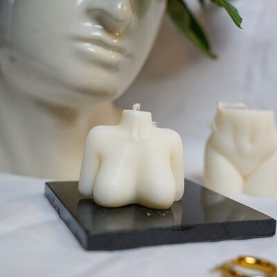 Vela Mini Boob | Vela de cera de soja | Decoración del hogar | Velas originales | Decoración para la mesa de centro