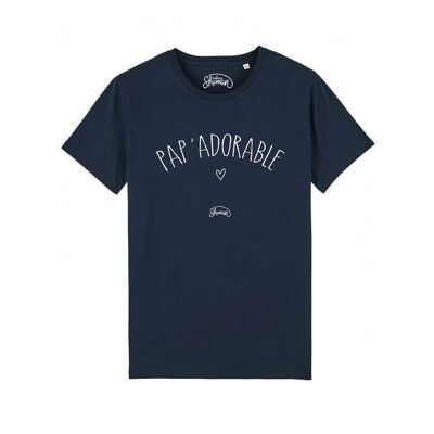 PAP'ADORABLE - Tee-shirt Bleu marine