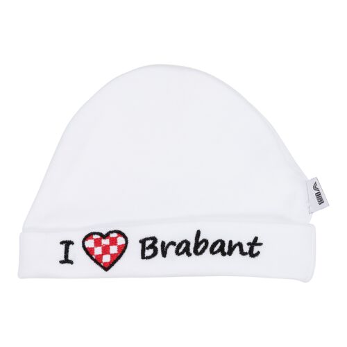 Hat Round I LOVE Brabant White