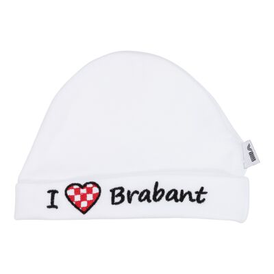 Hut Rund I LOVE Brabant Weiß