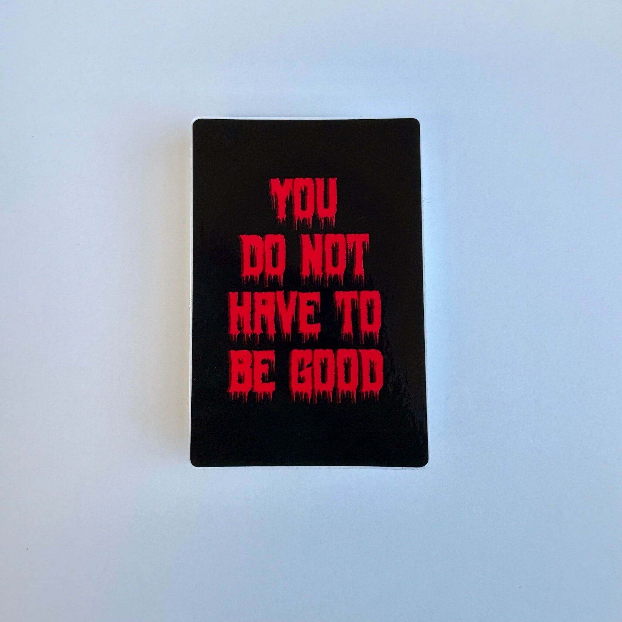 Adesivo in vinile impermeabile di Halloween Mary Oliver