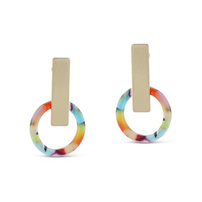 Pendientes de resina Eva 2320