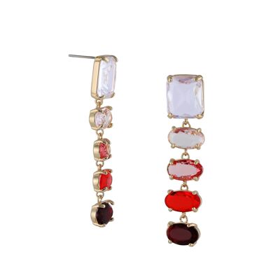 2301 Pendientes Cadence Allure de lujo con corte de piedra