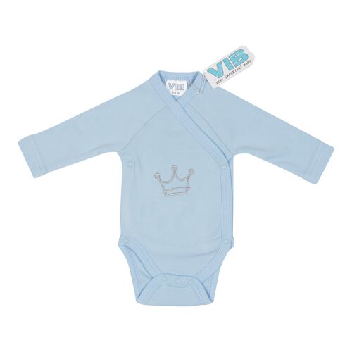 Baby Suit Boy Crown Blue